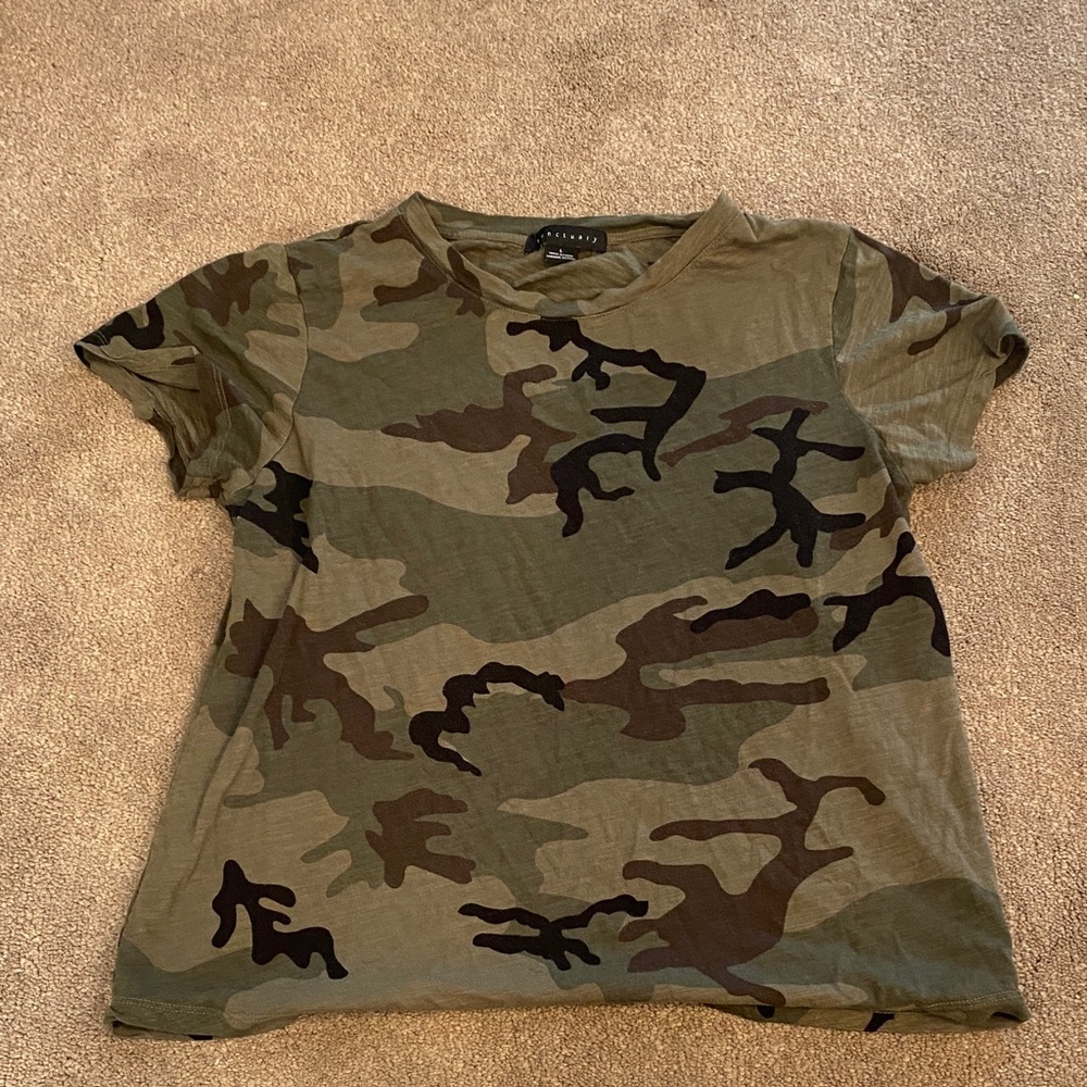 Sanctuary Camouflage Short Sleeve Tee